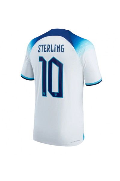 Fotbalové Dres Anglie Raheem Sterling #10 Domácí Oblečení MS 2022 Krátký Rukáv